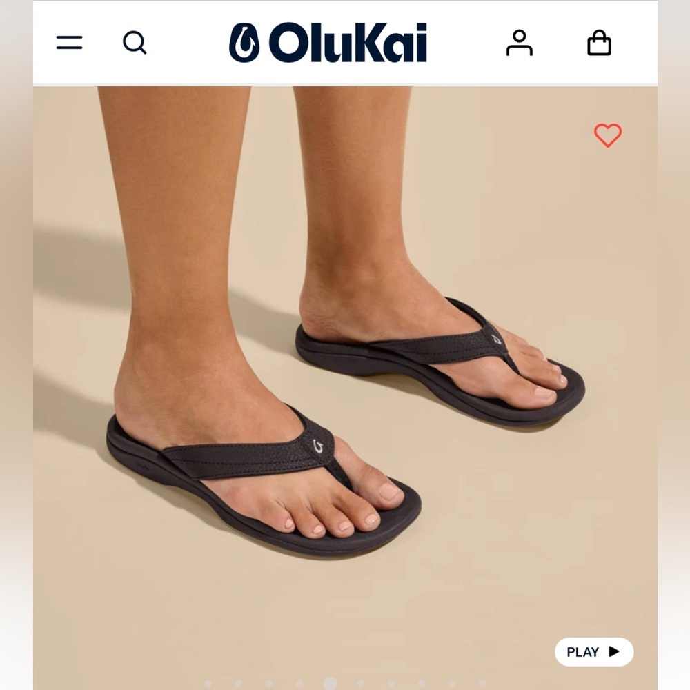 OLUKAI OHANA KOA WOMENS SANDALS FLIP FLOPS THONGS WATERPROOF